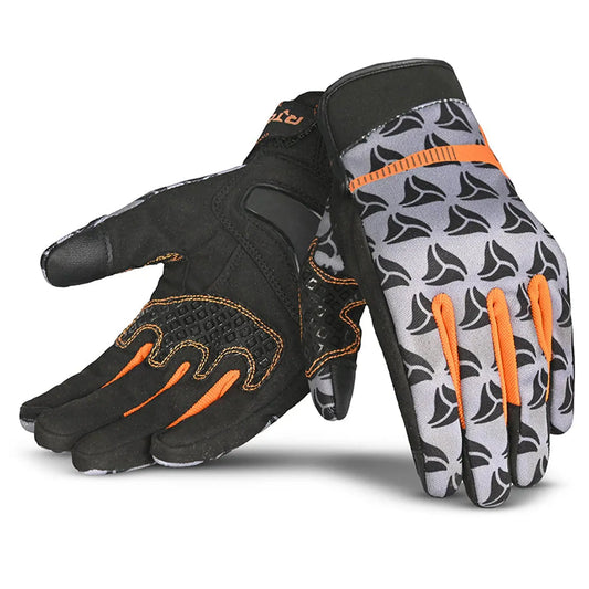 Guante textil naranja leopardo R-Tech – Yamoto.it
