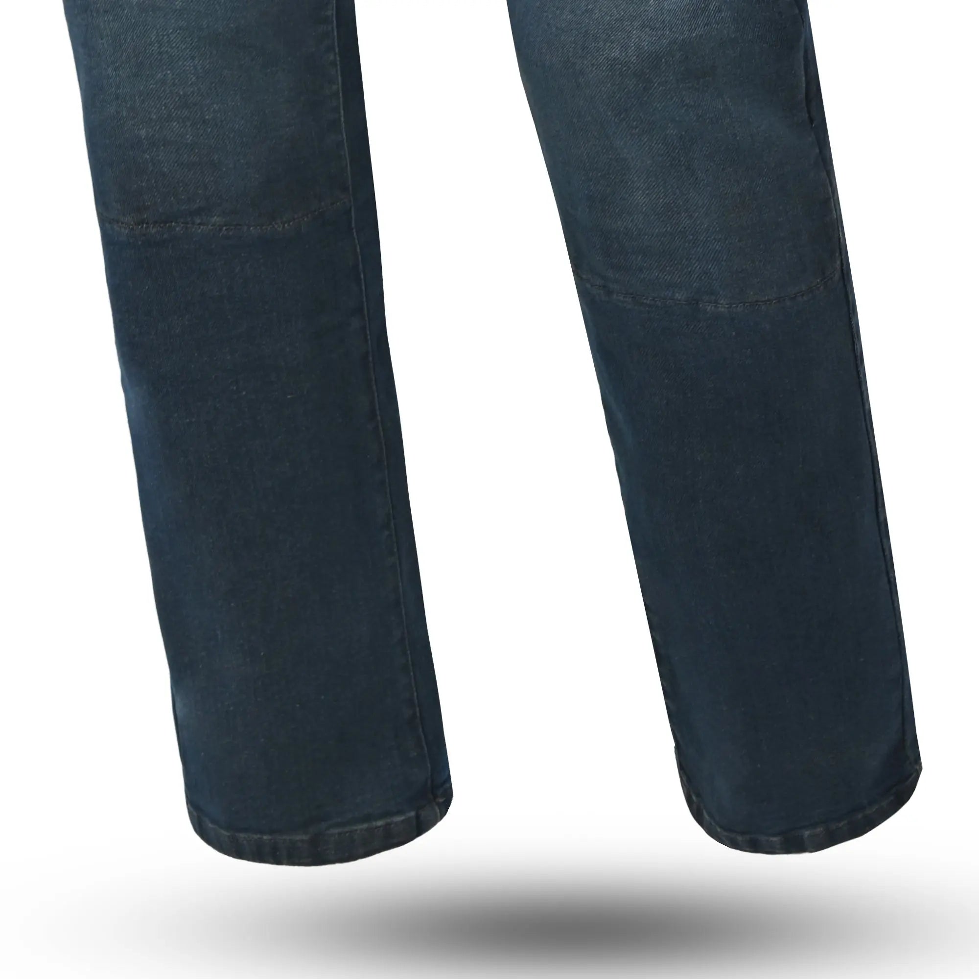 BELA - Pantalon Kevin 32L Dirty Azzurro