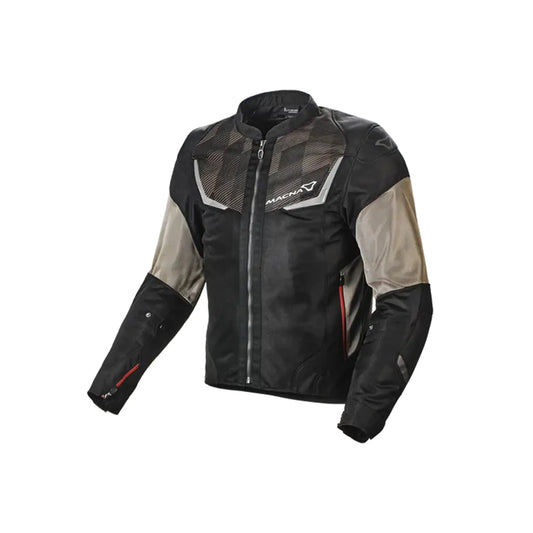 Macna Orcano Men's Fabric Jacket Black/Brown/Red – Yamoto.it