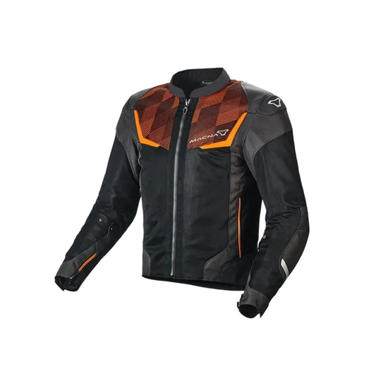 Macna Orcano Men's Fabric Jacket Black/Grey/Orange – Yamoto.it