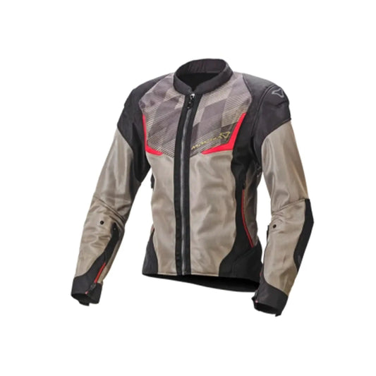 Macna Orcano Chaqueta textil Lady Brown/black/red - SECURTEX MOTOR S.L (t/a MaximoMoto)