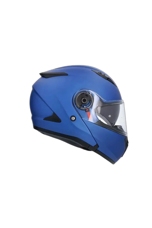 SHIRO SH-508 EXPLORER Moto Modulare Caschi Opaco Blu