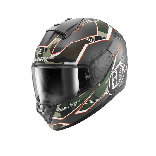 SHARK RIDILL 2 MATRIX Caschi Camo Opaco Antracite Verde Cioccolato