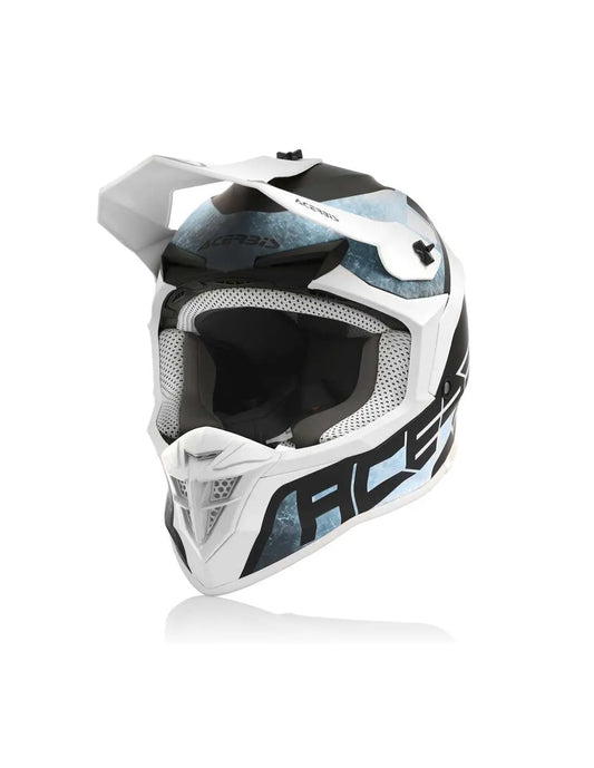 ACERBIS LINEAR Moto Caschi Bianco Azzurro – Yamoto.it