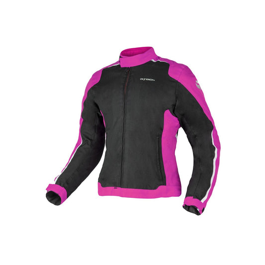 R-TECH MOTRIL GIACCA IN TESSUTO DONNA NERO/ROSA – Yamoto.it