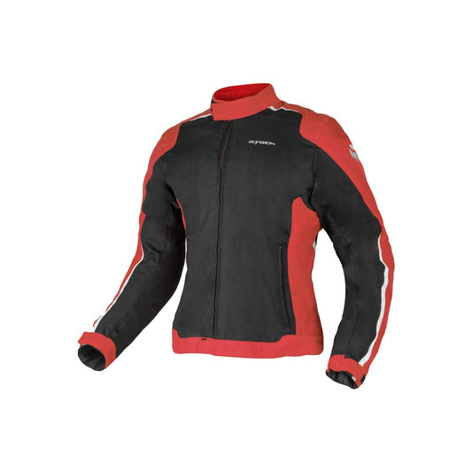 R-TECH MOTRIL GIACCA IN TESSUTO DONNA NERO/ROSSO – Yamoto.it