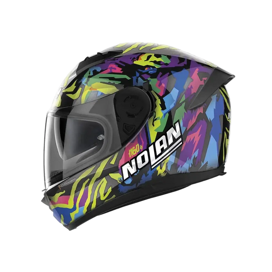NOLAN N60-6 BARRIO 068 Moto Integrali Caschi Nero Giallo Viola Blu Rosa – Yamoto.it