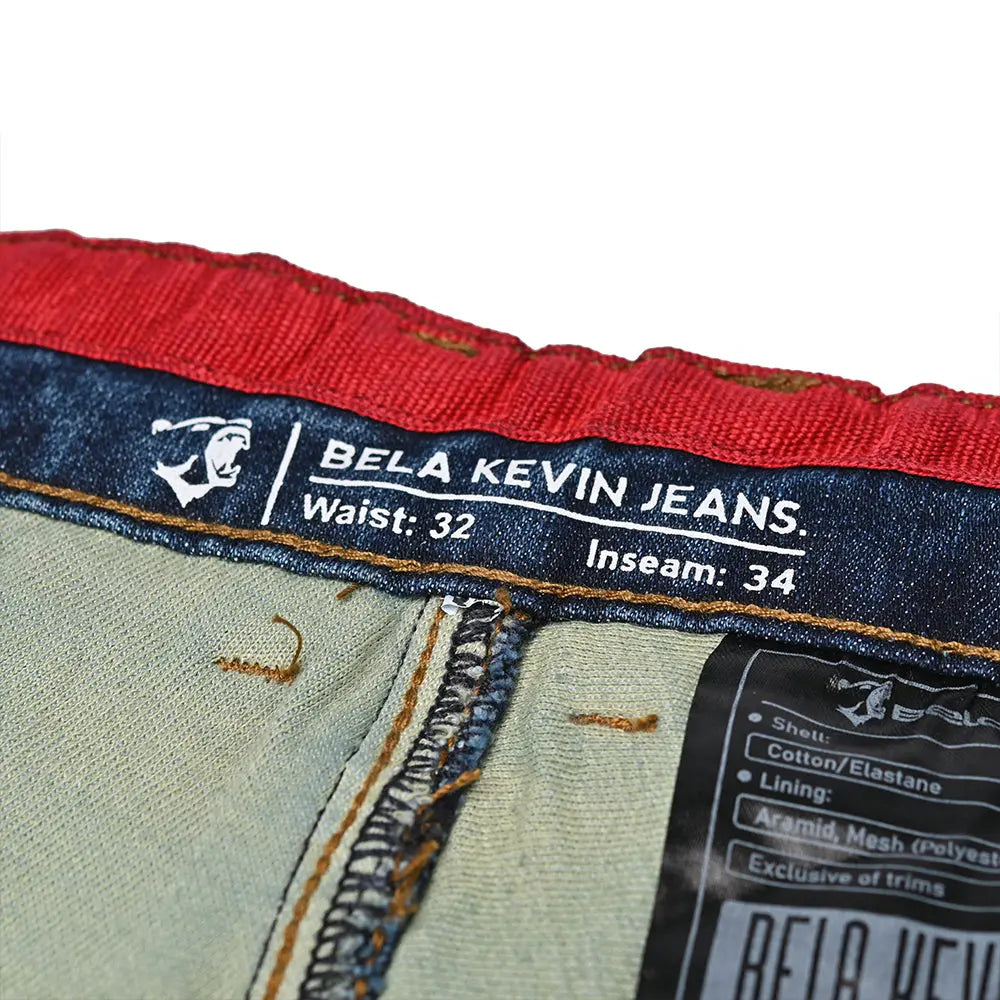 Bela Pantalon Kevin Random 34L Oscuro Azzurro
