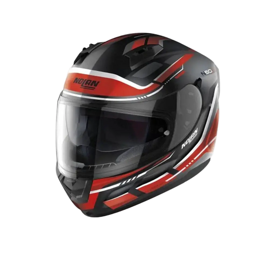 NOLAN N60-6 LANCER 062 Moto Integrali Caschi Nero Bianco Rosso – Yamoto.it