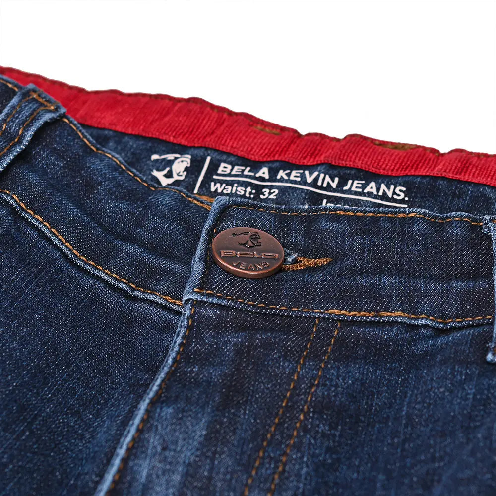 Bela Pantalon Kevin Random 34L Oscuro Azzurro