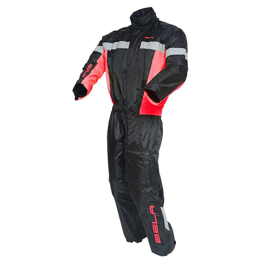 Traje de lluvia Bela negro/rojo – Yamoto.it