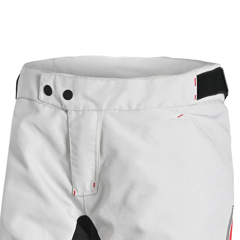 Bela Tour to Snow Pantaloni in tessuto per uomo Nero / Antracite / Ghiaccio / Rosso front pockets