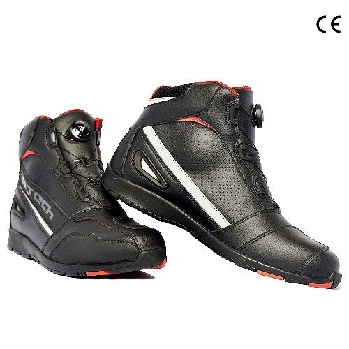 R-TECH BLINKO BOA STIVALI IN PELLE NERO – Yamoto.it
