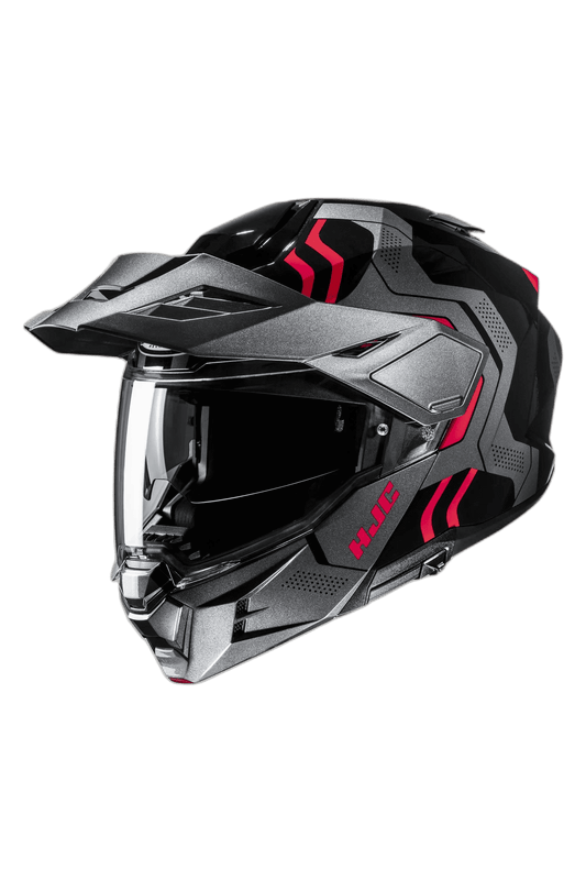 HJC I80 Velly MC1 Moto Modulare Avventura Caschi Rosso