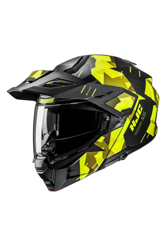 HJC I80 Roki MC3HSF Moto Avventura Modulare Caschi Giallo