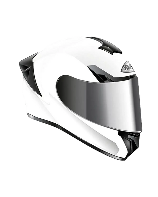 SMK TYPHOON SOLID GL100 Moto Integrale Caschi Bianco – Yamoto.it