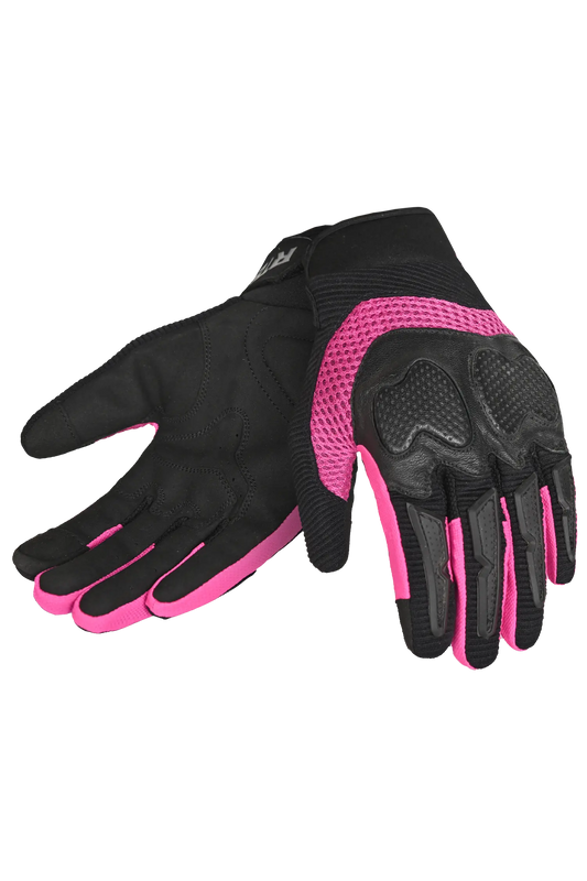 R-TECH - GUANTES TEXTILES LADY CRUISER NEGRO/ROSA – Yamoto.it