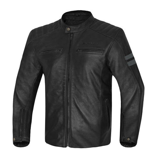 BELA - GIACCA IN PELLE STARK GRIGIO SCURO/ANTRACITE – Yamoto.it