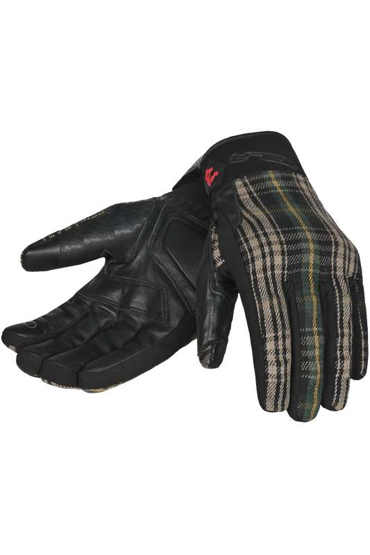 Bela Sting WP Guanti Moto Nero/Verde