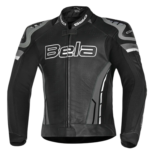 BELA ROCKET MEN'S LEATHER JACKET ANTHIRA BLACK – Yamoto.it