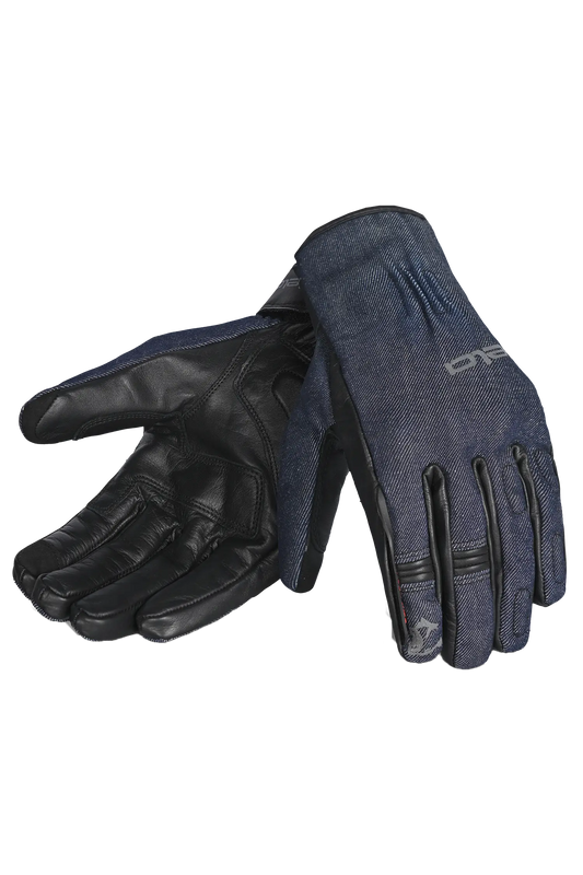 Bela GUANTI MOTO DA UOMO BELA ALBERTO NERO/BLU