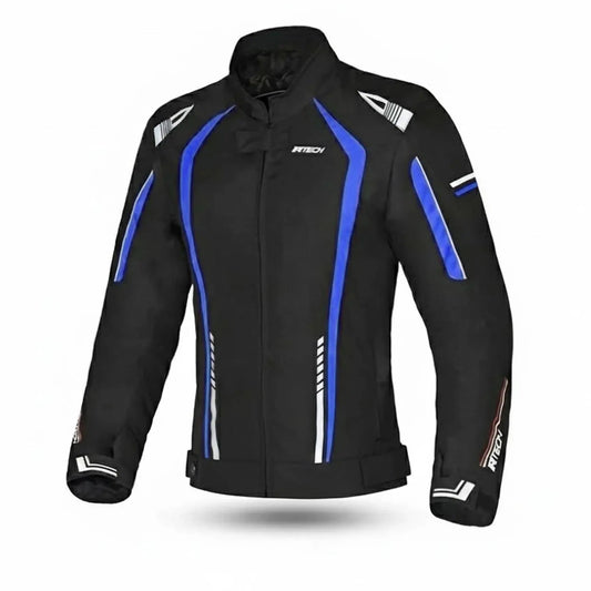R-TECH MARSHAL GIACCA MOTO IN TESSUTO DONNA NERO/BLU – Yamoto.it