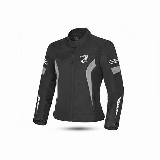 BELA BRADLEY GIACCA TESSILE DA DONNA NERO GRIGIO