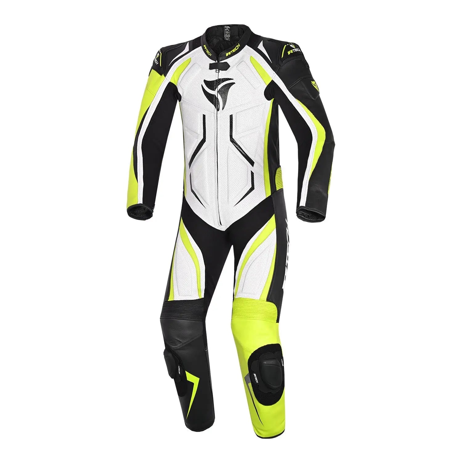 R-TECH Mono 1 PC Defender GP Bianco Nero Giallo Fluo