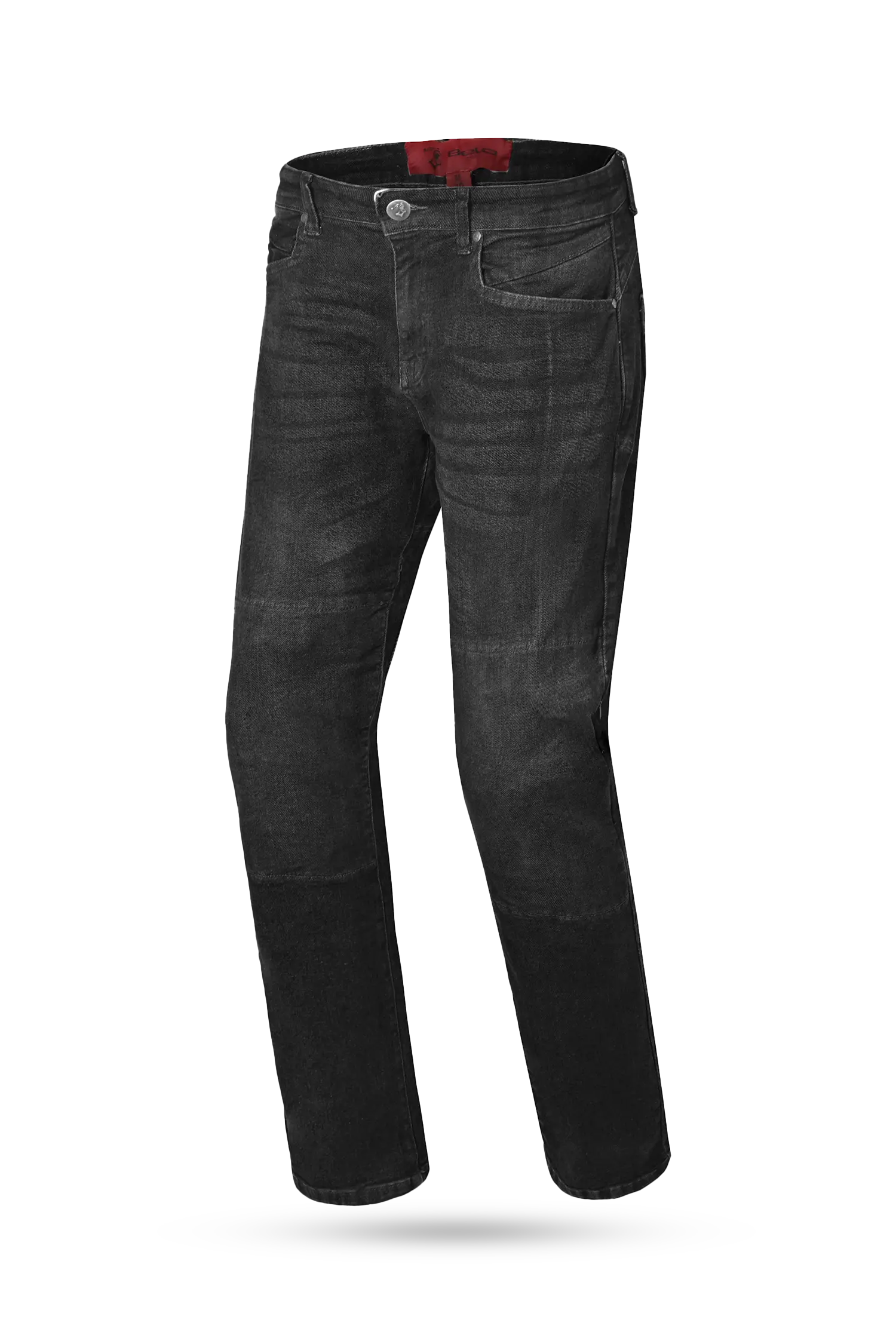 BELA tessuto Kevin Nero 34 cucitura interna Pantaloni