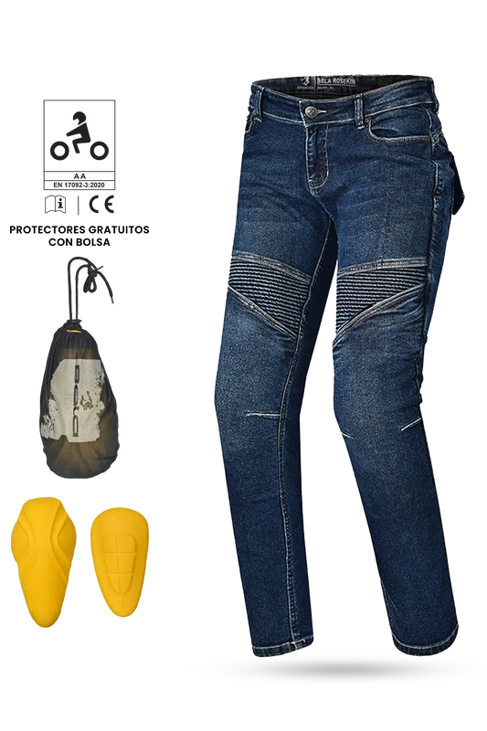 Bela - Pantalon Rosekin lady Socks 32L Azul