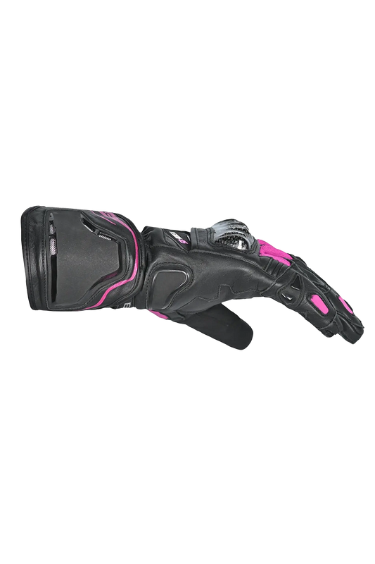 Bela Venom RS Lady Guanti da corsa donna Nero/Rosa