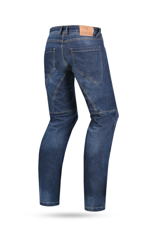 BELA Pantalon Rocker 30L Inseam Denim Jeans CE Azul