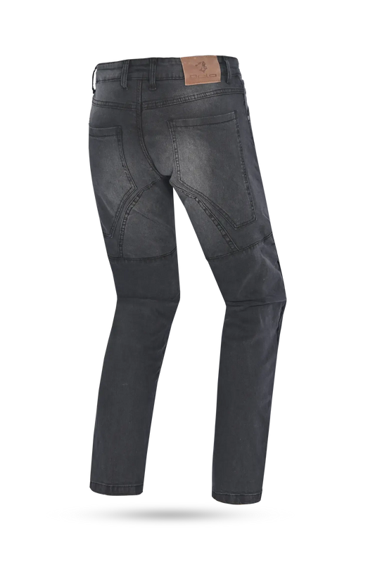 BELA Pantalon Rocker 30L Inseam Denim Jeans CE Nero