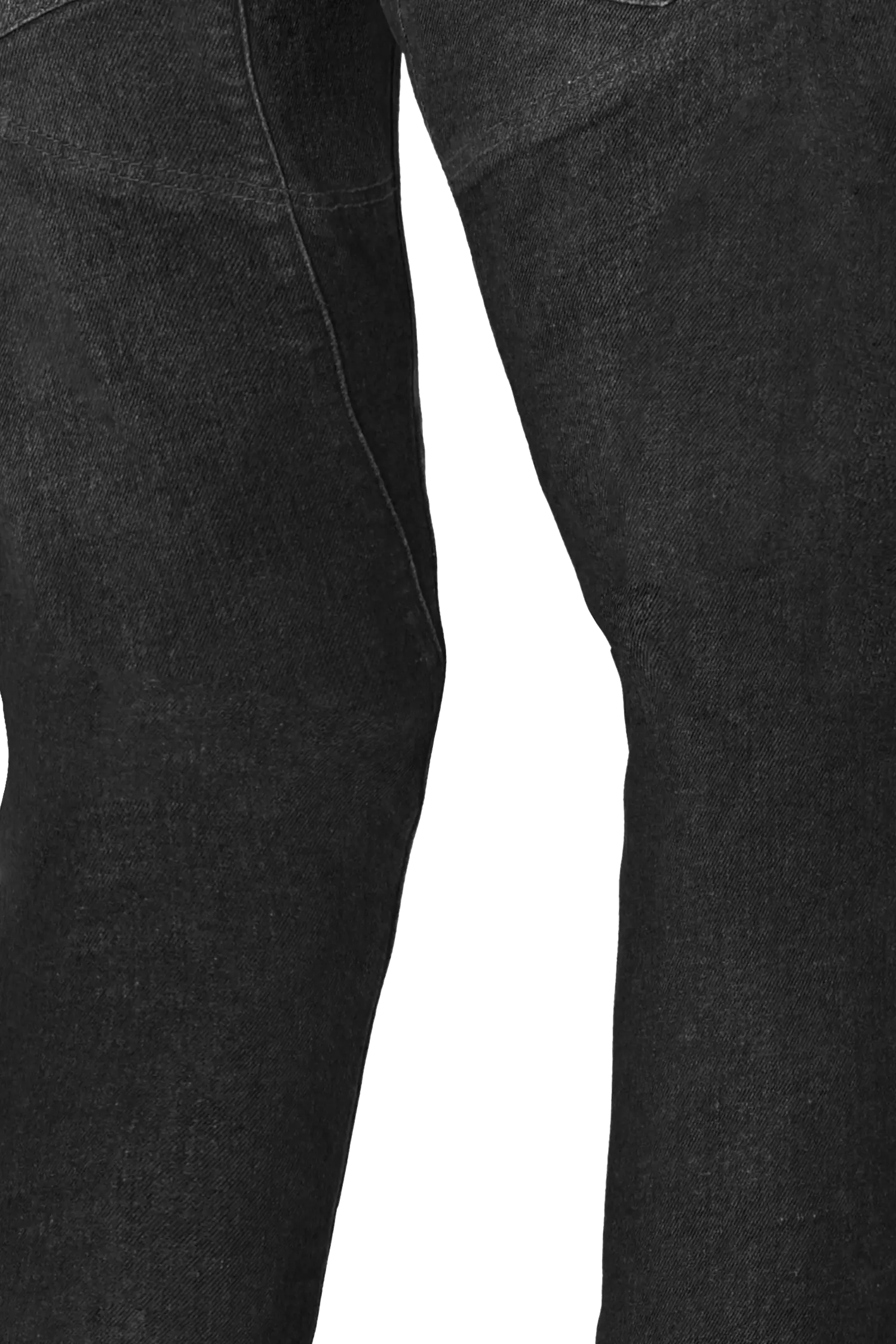 BELA tessuto Kevin Nero 34 cucitura interna Pantaloni