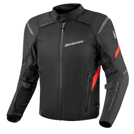 SHIMA RUSH 2.0 GIACCA MOTO IMPERMEABILE DA UOMO ROSSA – Yamoto.it