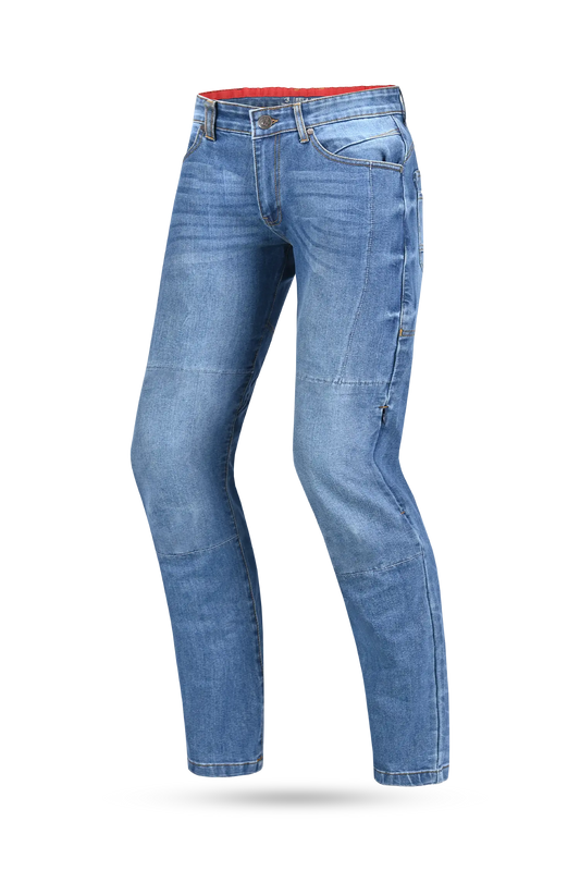 Bela Kevin (MXD-403) Jeans Moto per Uomo Blu