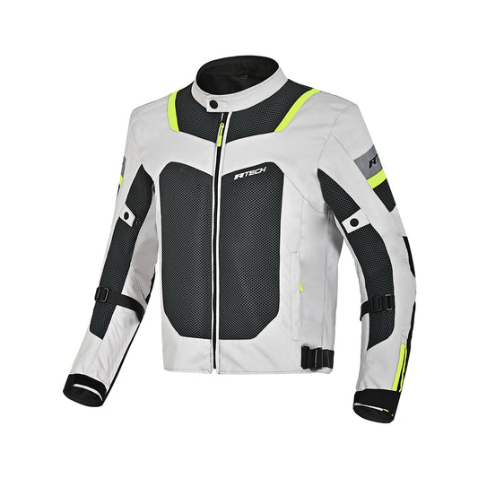 R-TECH SPIRAL MESH GIACCA MOTO IN TESSUTO UOMO GHIACCIO/NERO – Yamoto.it
