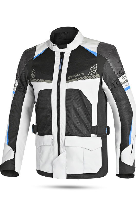 Bela Giacca tessuto Onsaker Touring Nero/Blu 3 strati