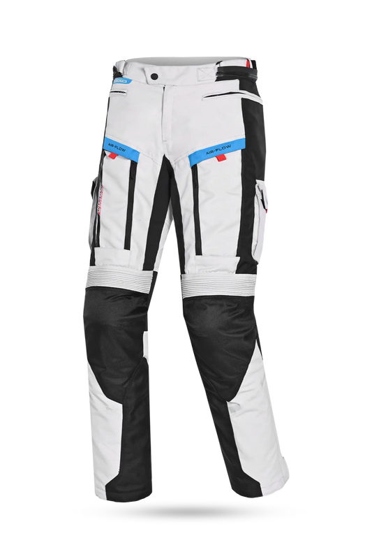 Bela Transformer Pantaloni da moto uomo Ghiaccio Nero Blu
