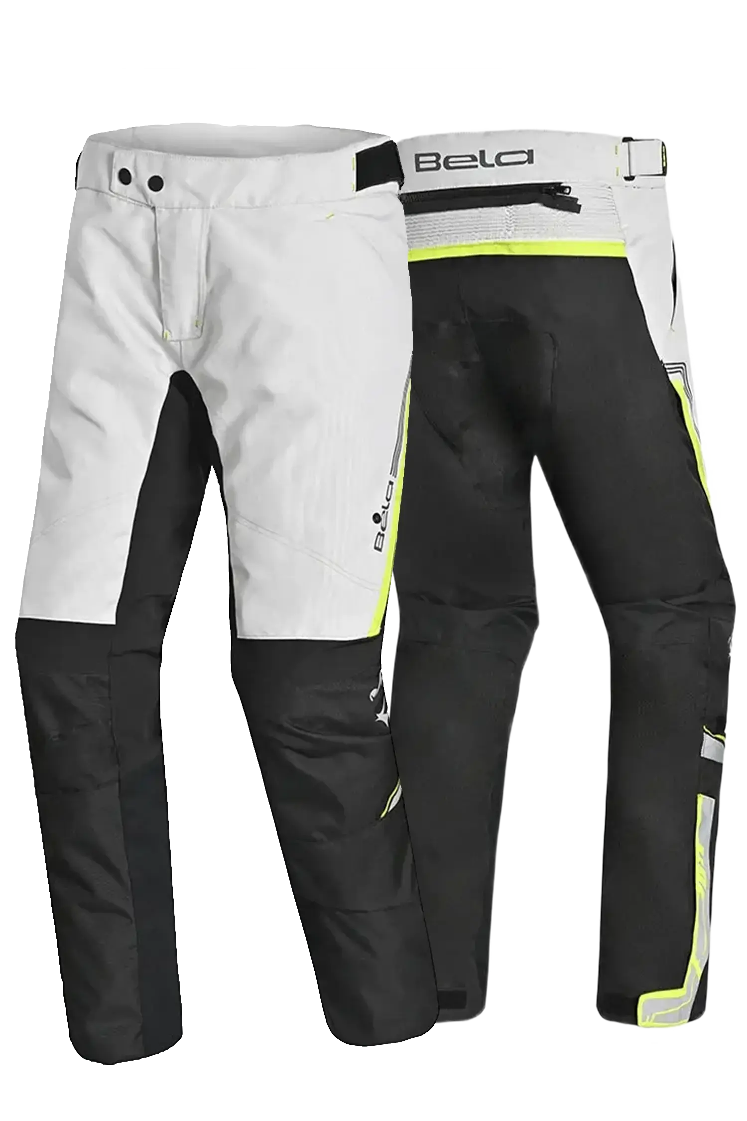 Bela Tour to Snow Pantaloni tessuto uomo Nero / Antracite / Ghiaccio / Giallo Fluorescente