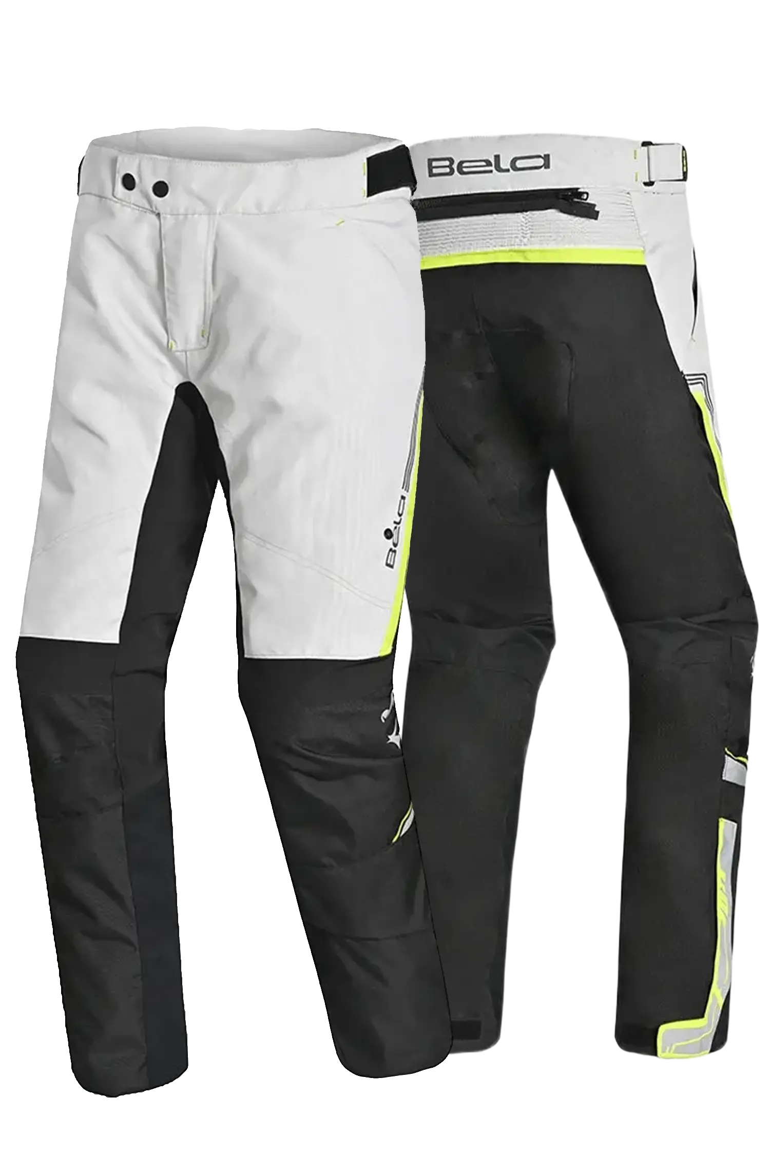 Bela Tour to Snow Pantaloni tessuto uomo Nero / Antracite / Ghiaccio / Giallo Fluorescente