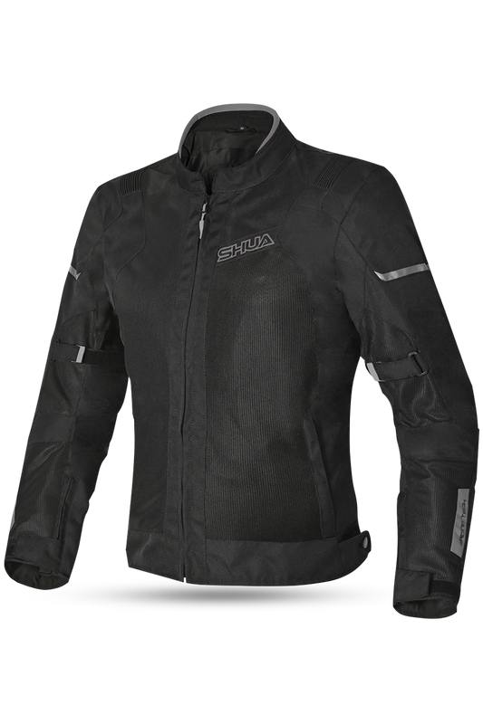 SHUA GRAVITY LITE GIACCA IN TESSUTO NERO/GRIGIO Estivo traforato Uomo – Yamoto.it