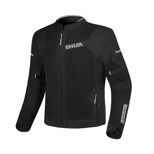 SHUA GRAVITY LITE GIACCA TESSUTO ESTIVO TRAFORATO UOMO NERO GRIGIO – Yamoto.it