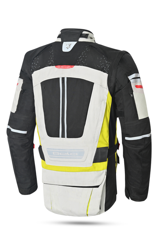 Bela Cross Road Extreme WP uomo Giacca Tre strati moto ( Maniche removibili )