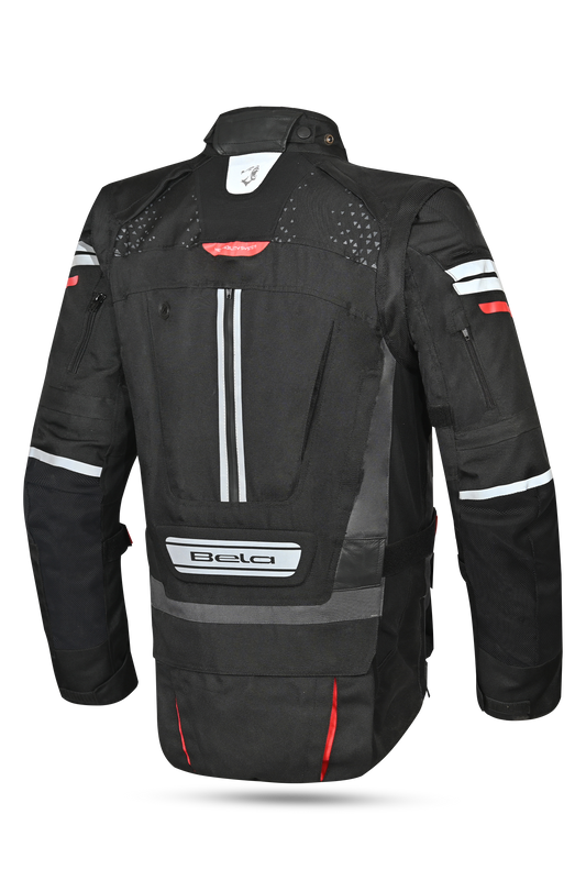 Bela Cross Road Extreme WP uomo Giacca Tre strati moto (Maniche removibili)