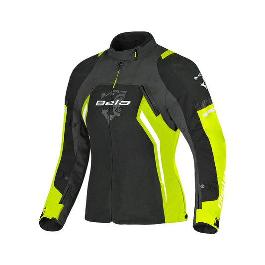 Chaqueta Bela Elanur Lady para mujer - Negro/Amarillo – Yamoto.it