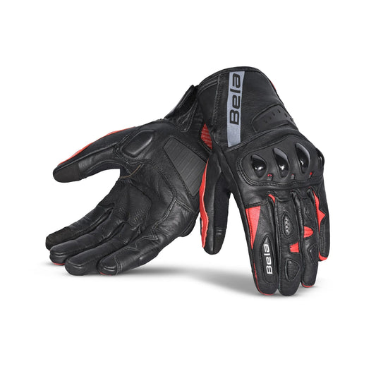 BELA BLAST GUANTI UOMO ESTIVI PELLE NERO/ROSSO – Yamoto.it