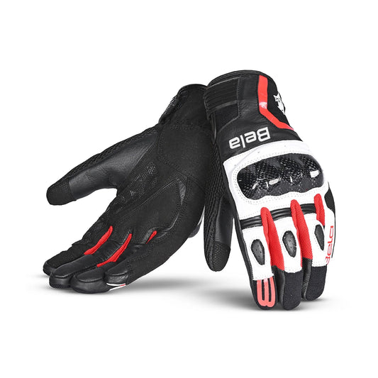 BELA AIR FLOW GUANTI DONNA MOTO ESTIVI / NERO ROSSO – Yamoto.it