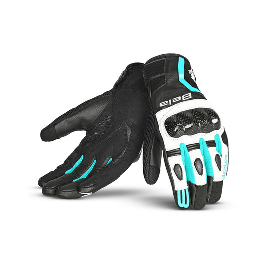 BELA AIR FLOW GUANTI DONNA MOTO ESTIVI / TERQUISE NERO – Yamoto.it