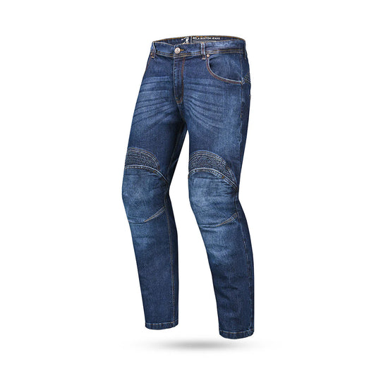 BELA BOSTON PANTALONI UOMO JEANS SCURO 32L BLU SPRAY – Yamoto.it